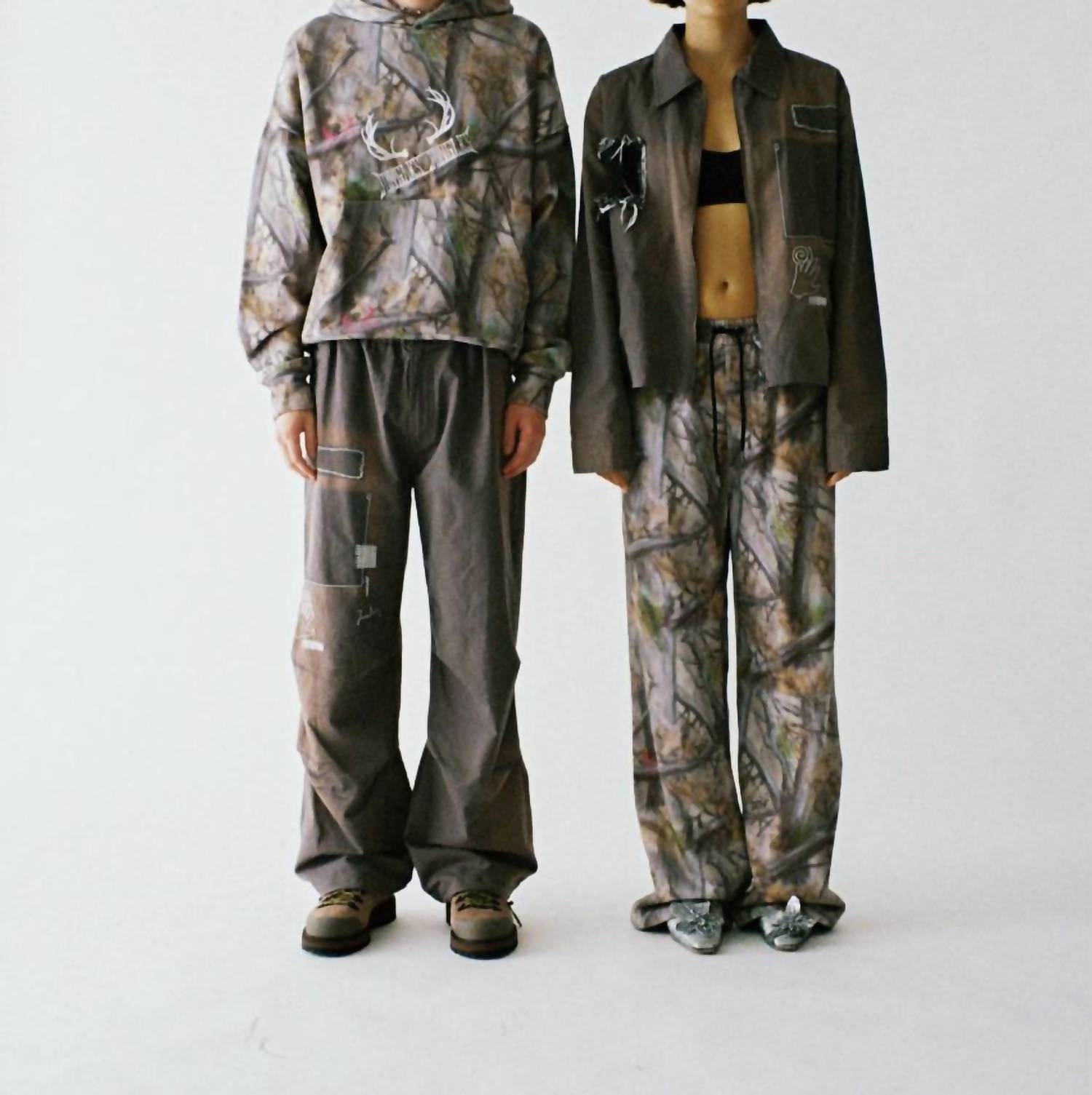 Jungles - Real Fake Tree Drawstring Pants
