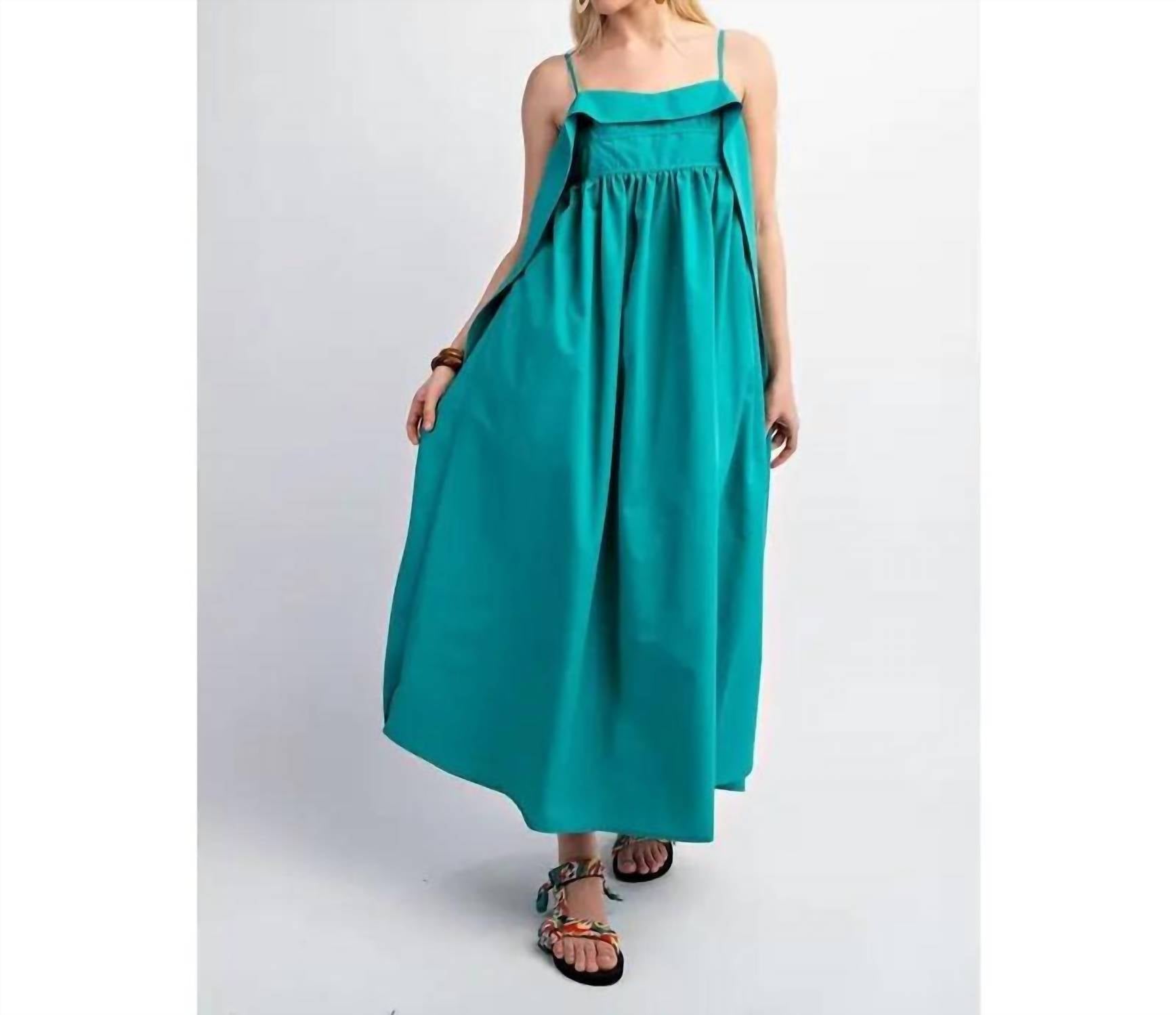 Style Usa - Open Back Midi Dress
