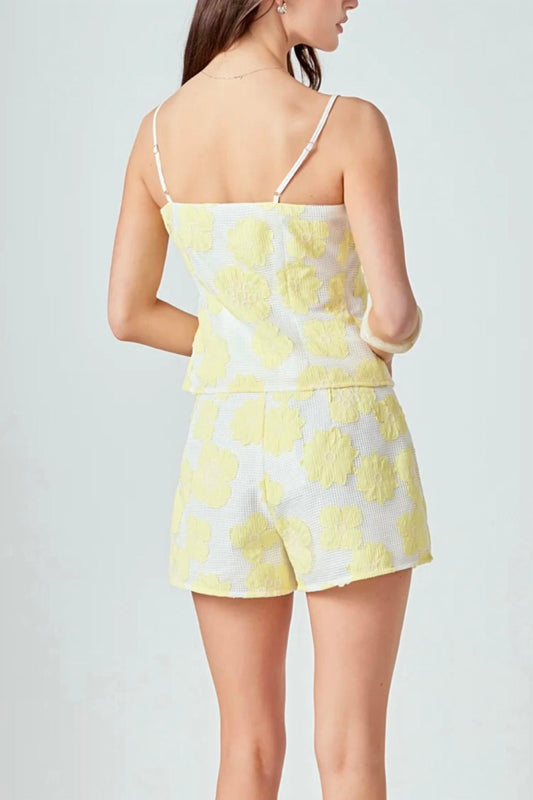 Endless Rose - Floral Net Shorts