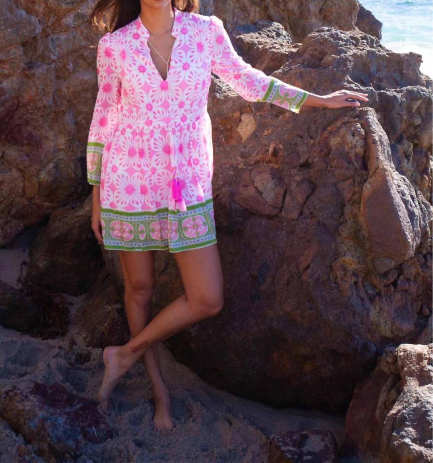 Bell - Rose Mini Dress