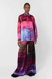 Roksanda - Arneau Abstract Brush Trouser