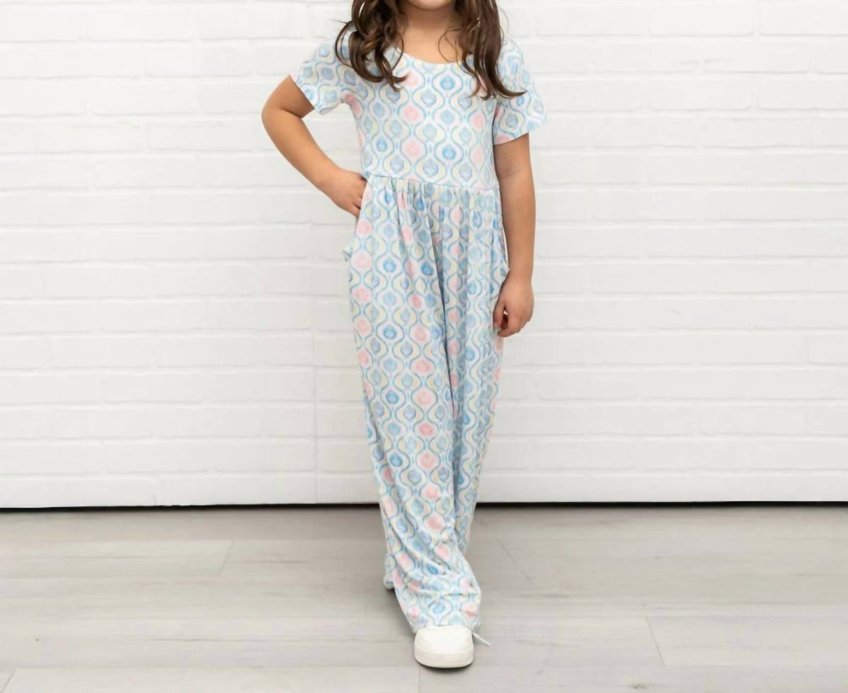 Laree + Co. - Girl's Kayliana Bamboo Leggy Romper