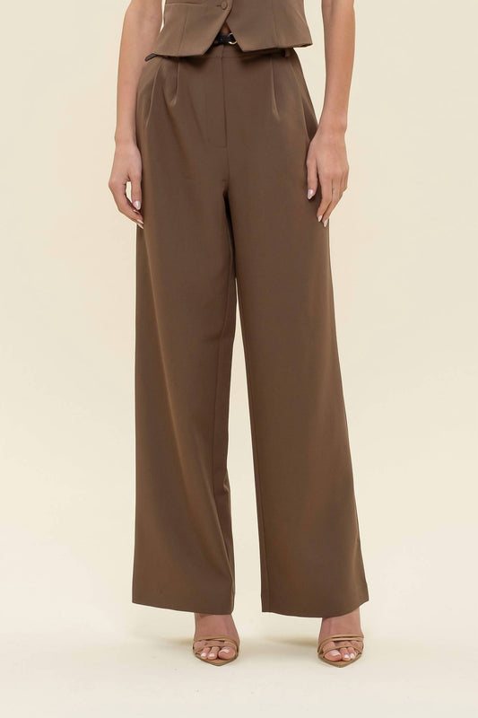 Blu Pepper - Greenwich Pleat Trouser