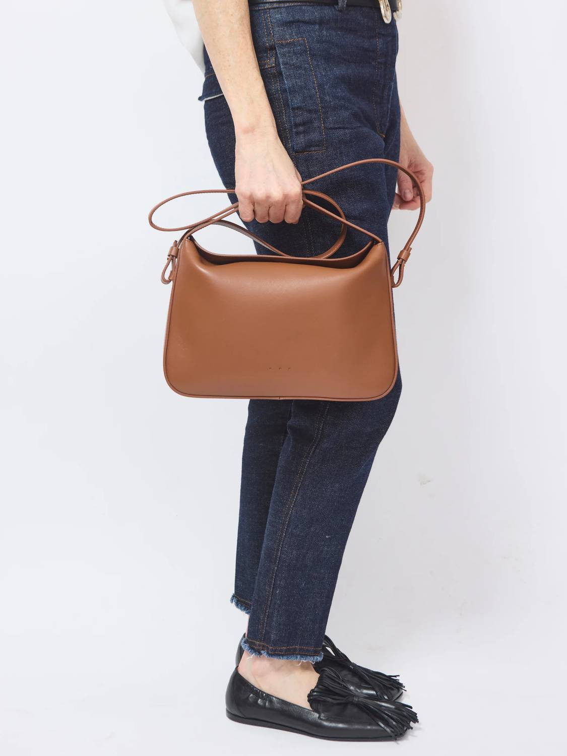 Aesther Ekme - Women's Soft Baguette Crossbody Bag
