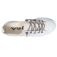 Very G - Women's Aman Glitter Laced Slip On Sneaker