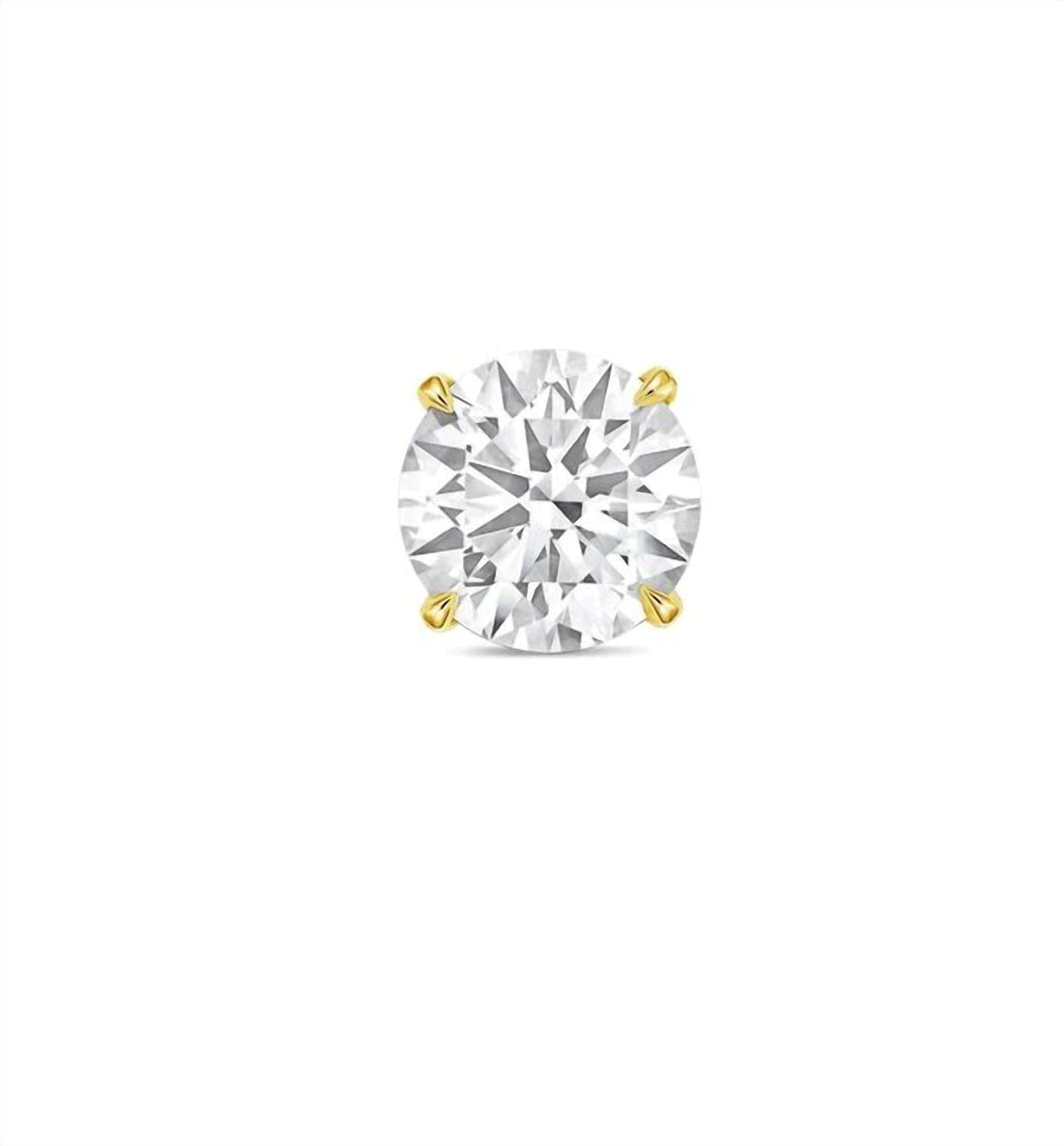 Diana M Jewels - 9.00 Cts Round Lab Grown Stud Earrings