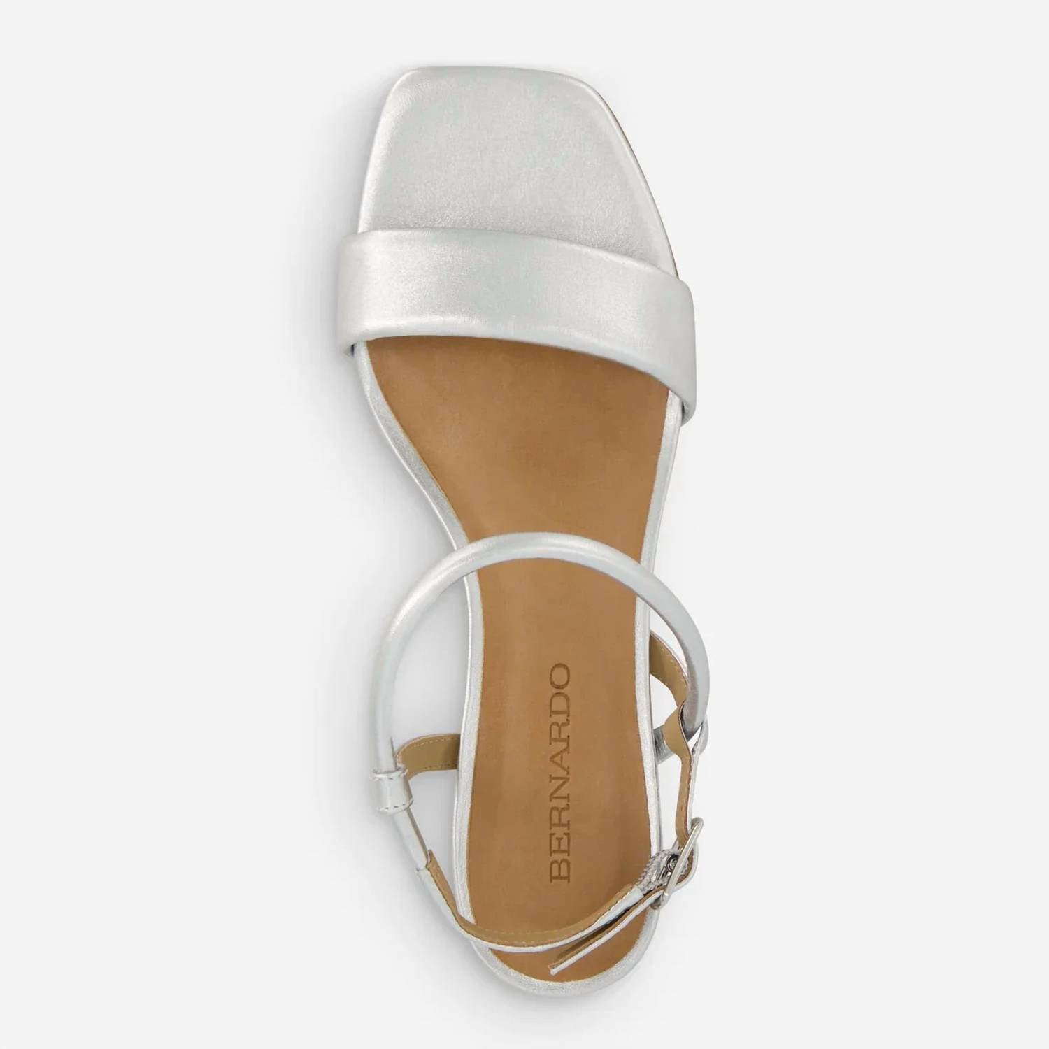Bernardo - Women's Josei Low Heel Leather Sandals