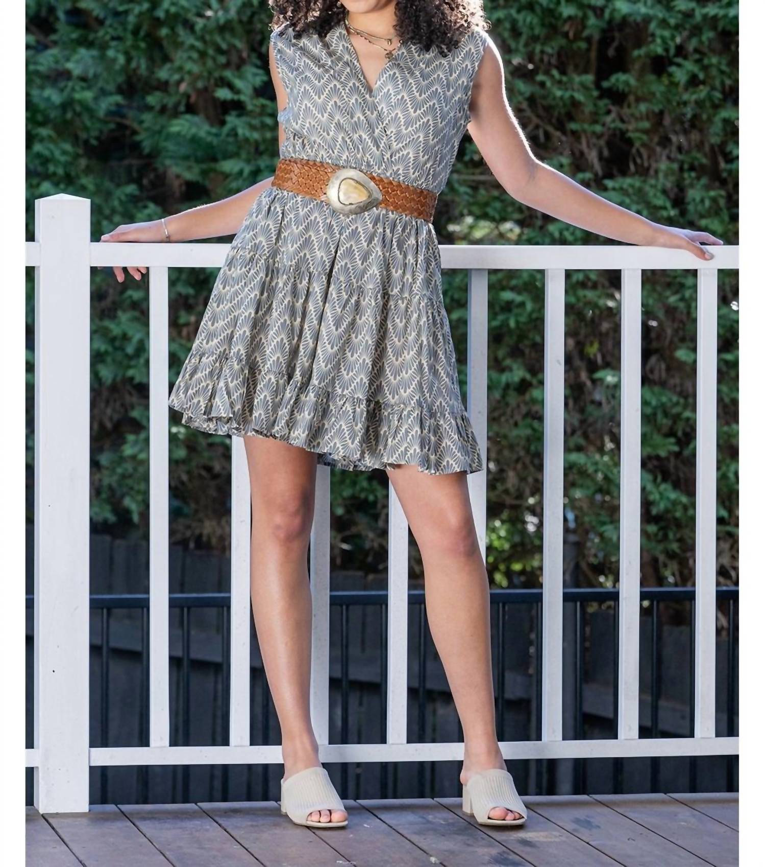 Cienna - Sleeveless Mini Dress