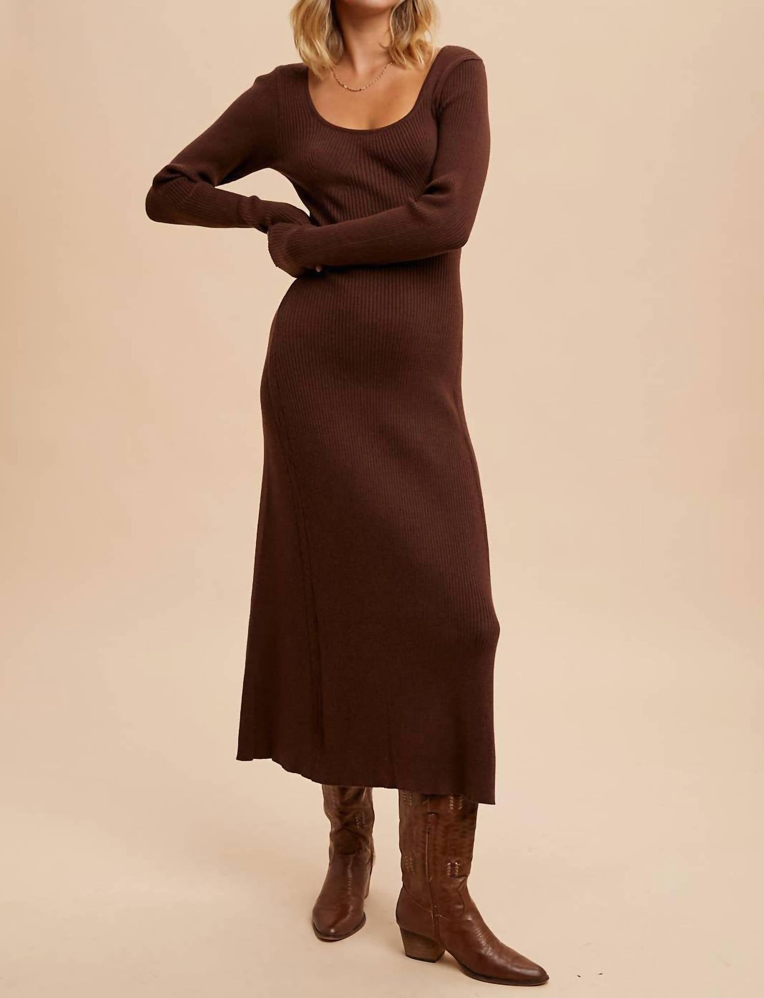 In-Loom - Brooke Maxi Sweater Dress