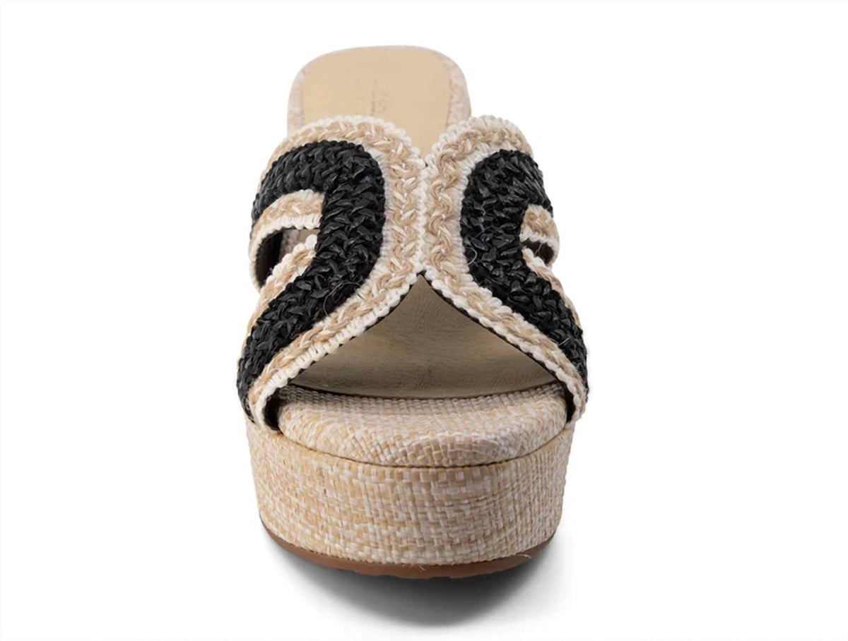Chocolat Blu - Women's Gen Raffia Sandals