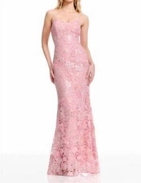 Dress The Population - Giovanna Sleeveless Scoop-neck Mermaid Gown