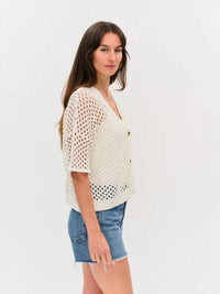 Six/Fifty - Dune Crochet Cardigan
