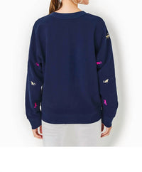 Lilly Pulitzer - Monkey Half Drop Ballad Sweatshirt