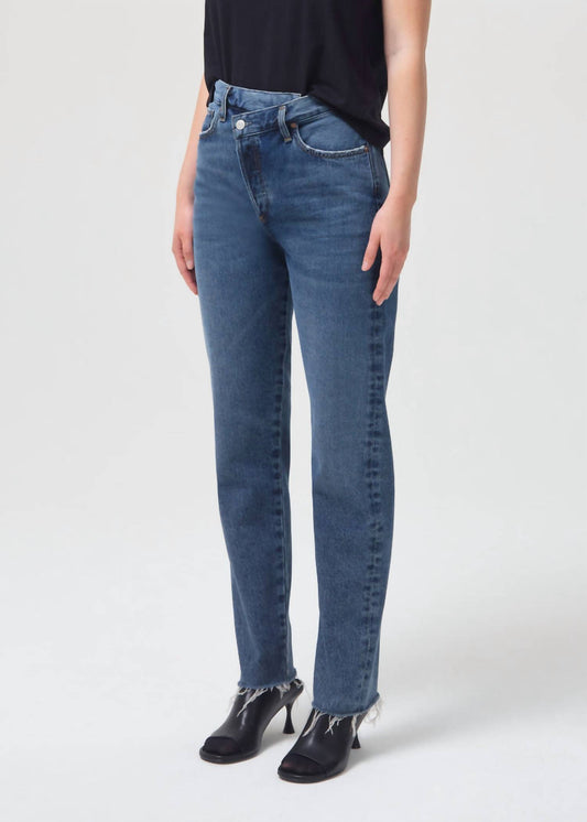 Agolde - Criss Cross Straight Jeans