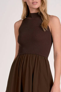 Elan - Mock Neck Dress