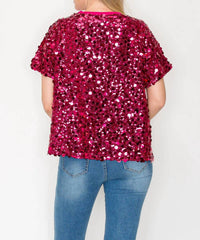 Joh - Jeovanny Sequin Top