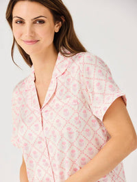 Mary Square - Charlotte Satin Shorts Set