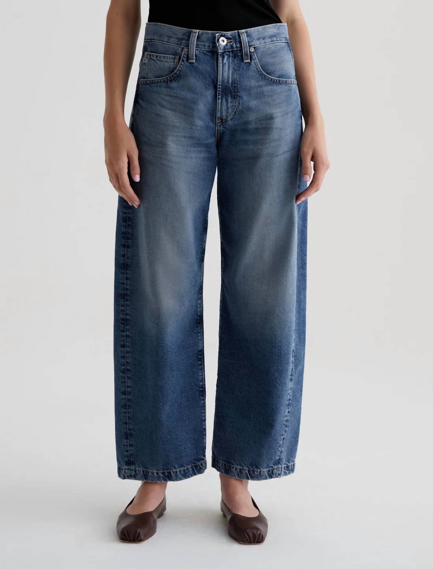 Ag Jeans - Hattie High Rise Barrel Jeans