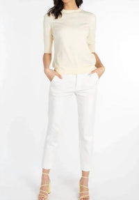 Esqualo - Suvi Split Hem Chino Trousers