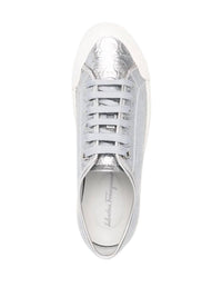 Salvatore Ferragamo - Men's Gancini Low Top Sneakers