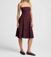 Beyond Yoga - Featherweight Space Dye Strapless Dress