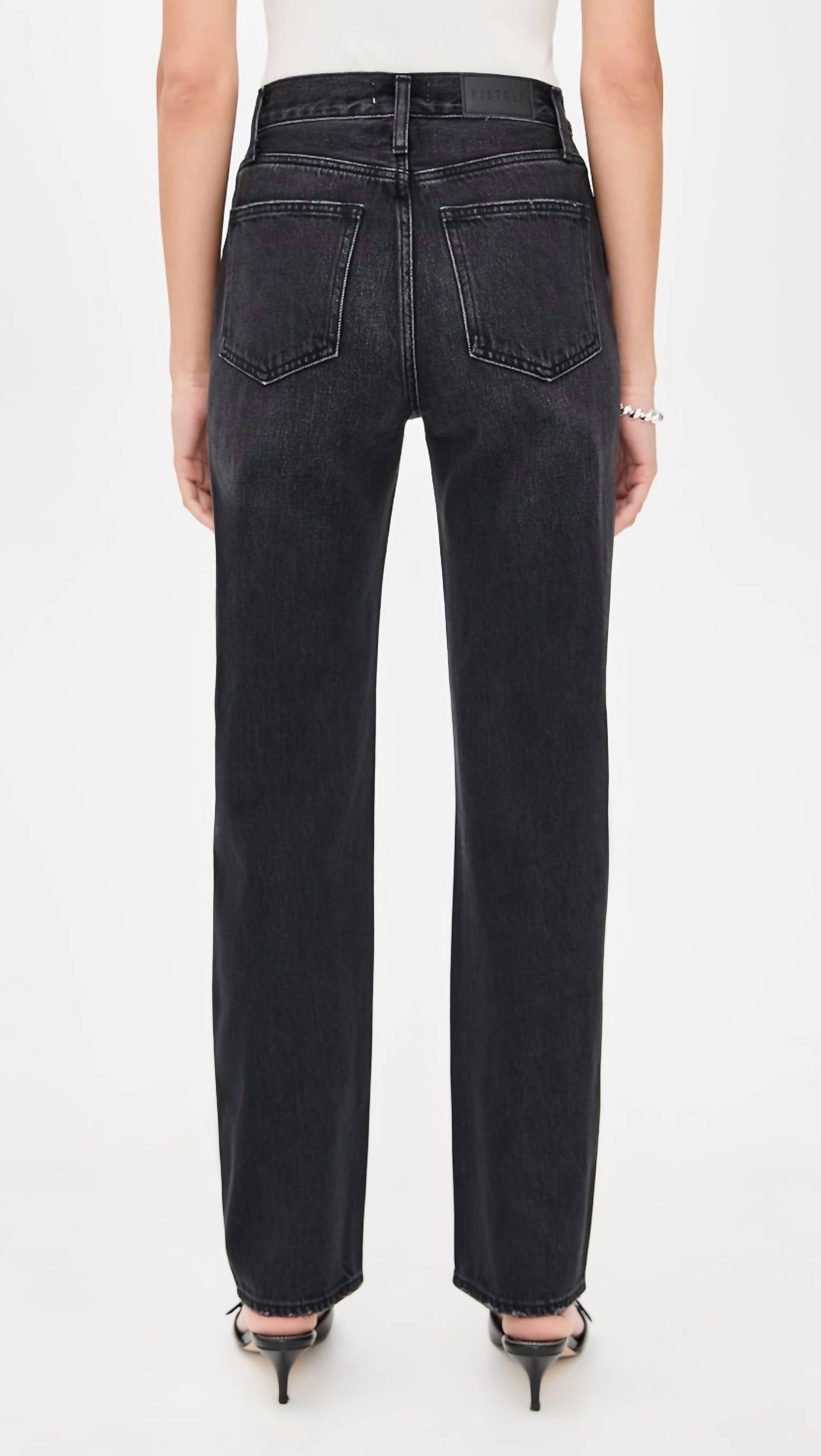 Pistola - Cassie Super High Rise Straight Jeans