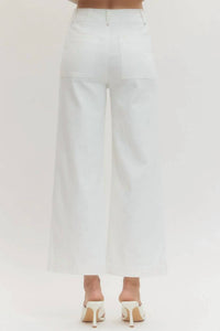 Entro - Emma Wide Leg Seam Jeans