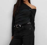 Veronica Beard - Lozea Long Sleeve Top