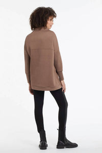 Tribal - Verona Vegan Leather Combination Leggings