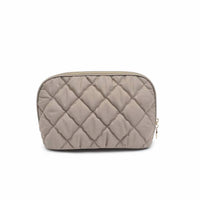 Urban Expressions - Women's Cloud Kiss Quilted Puffer Nylon Cosmetic Dome Pouch