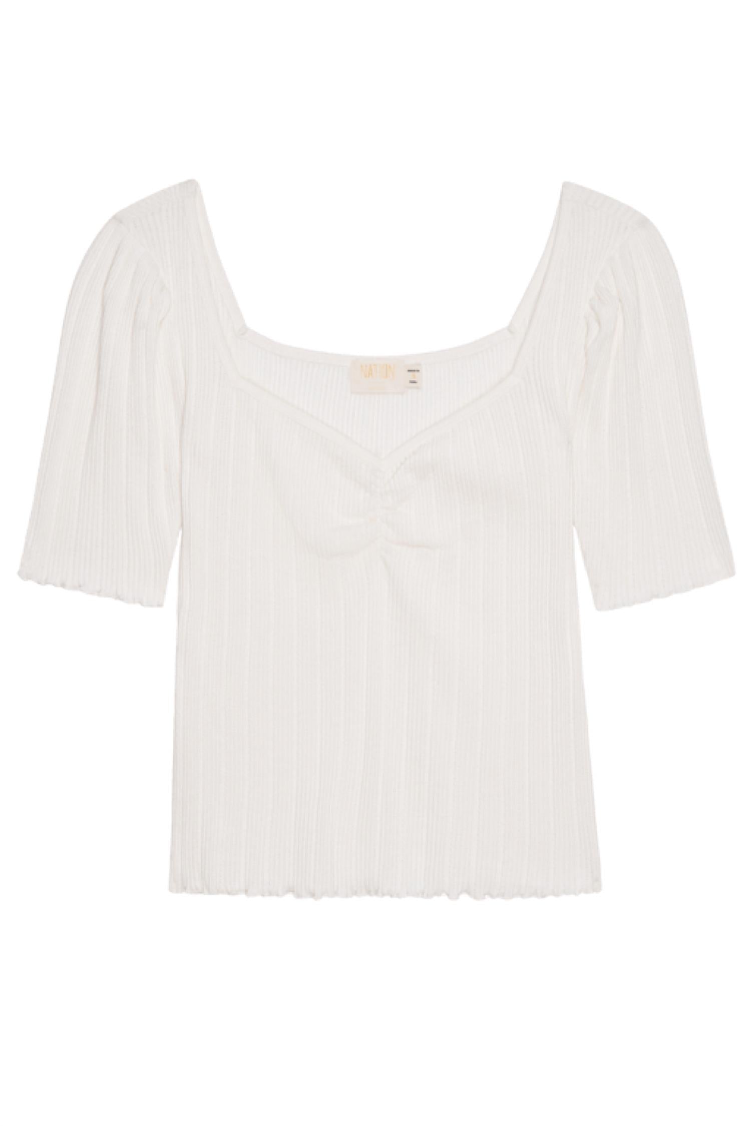 Nation Ltd - Frenchie Short Sleeve Top