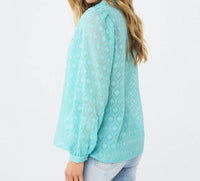 Esqualo - Fancy Plumetis Blouse