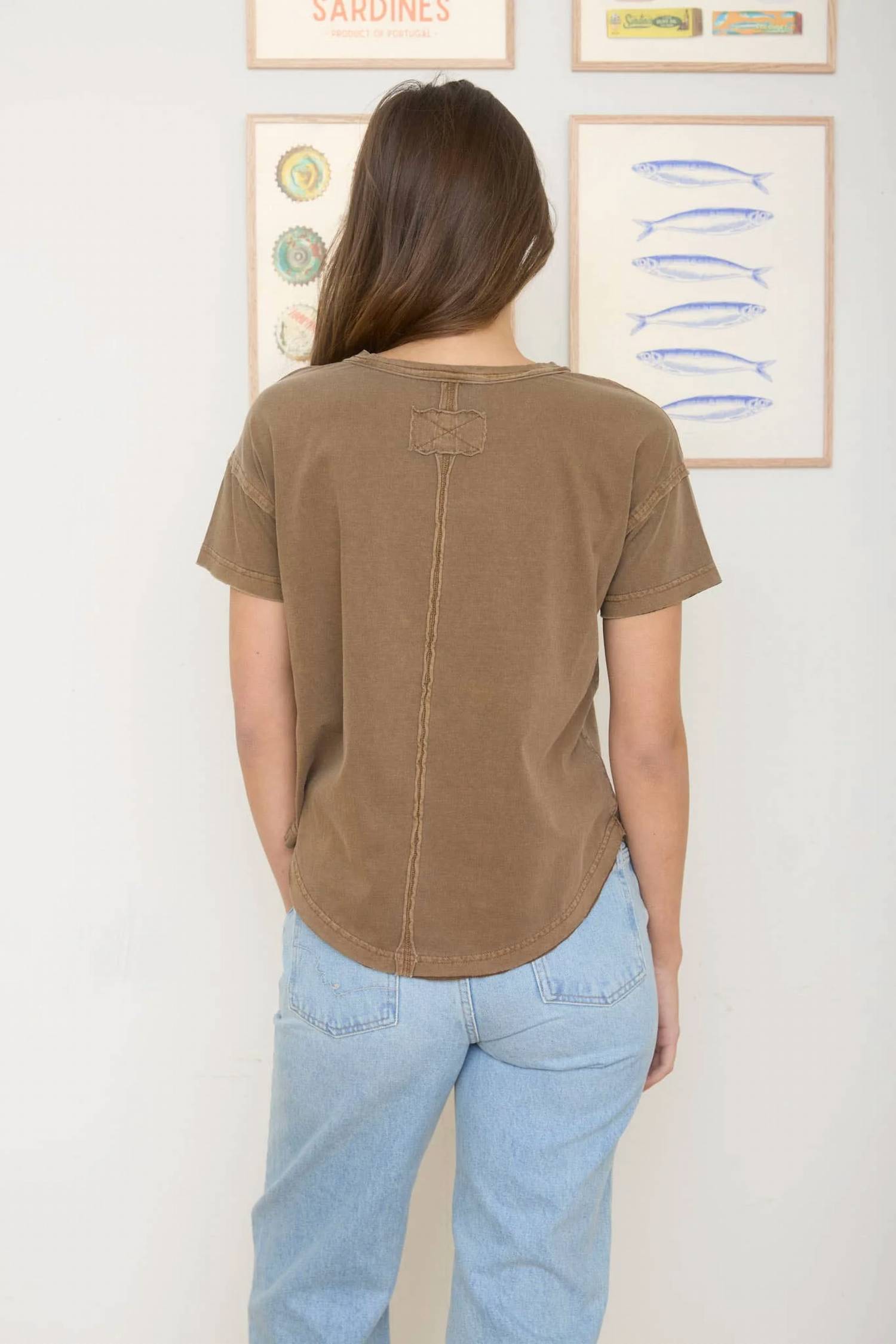 Blu Pepper - Reilly Exposed Seam Knit Top