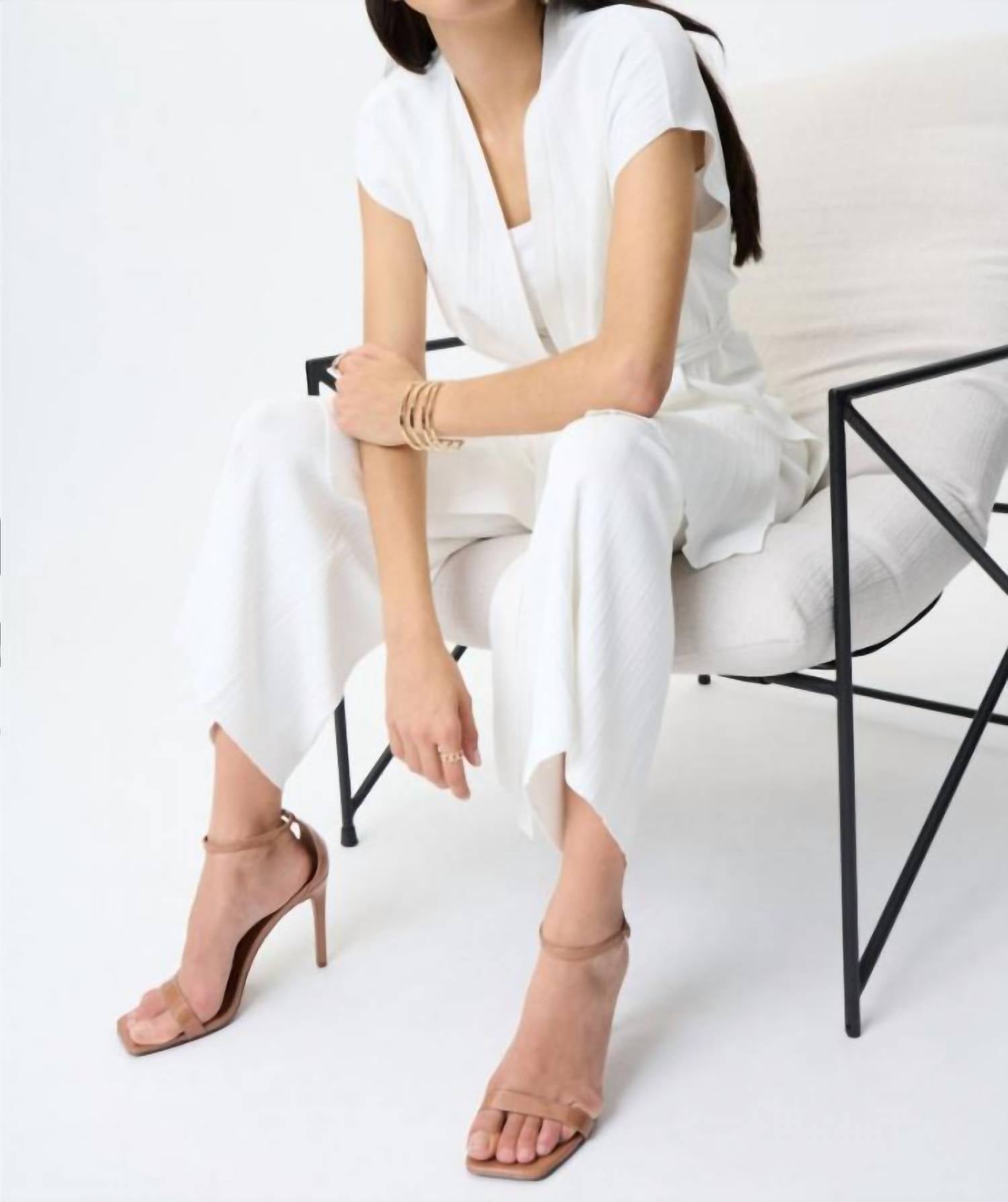 Pleated Cover Up Sweater