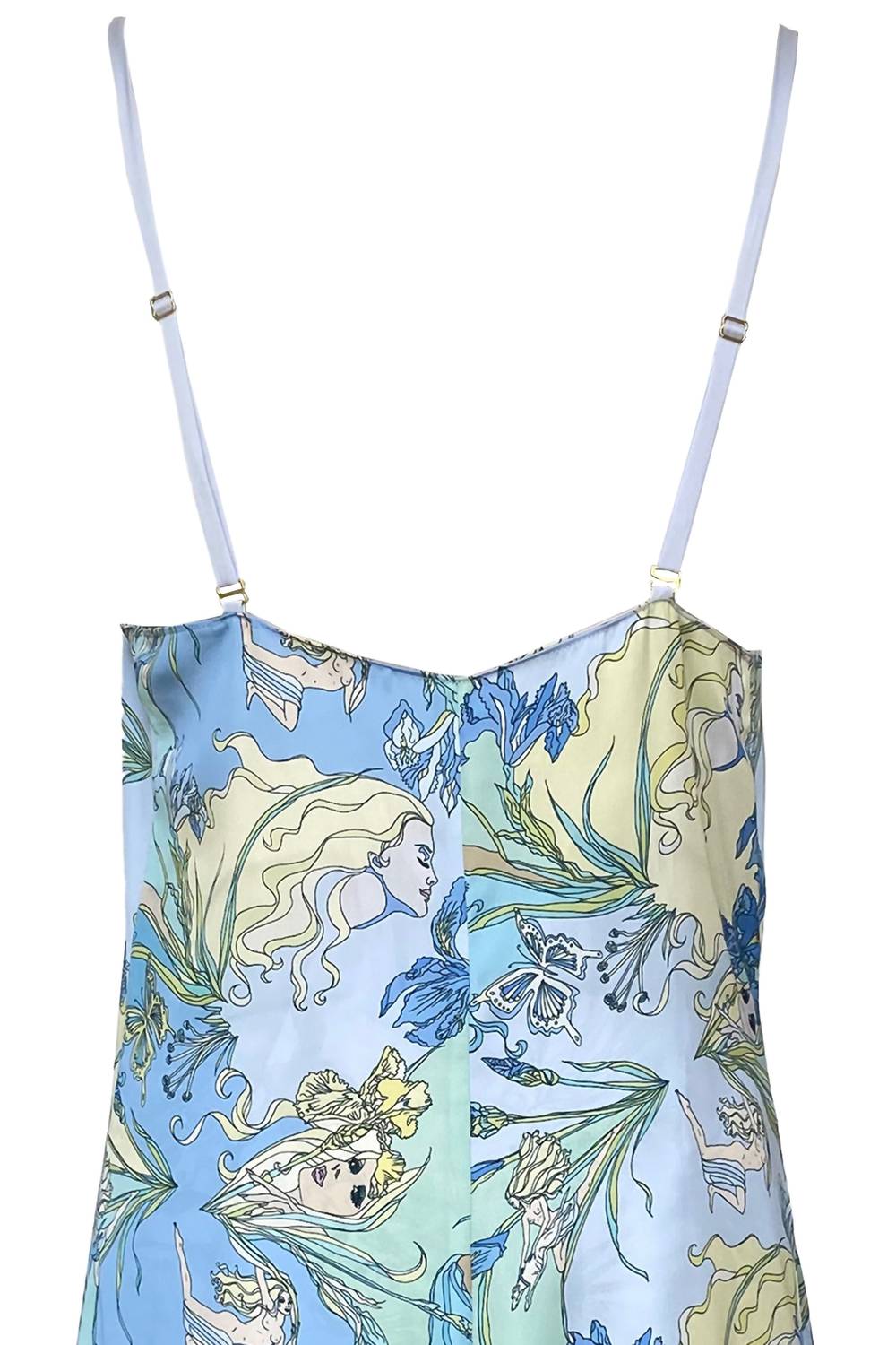 Candice Held - Helena Reversible Satin Midi Slip Dress