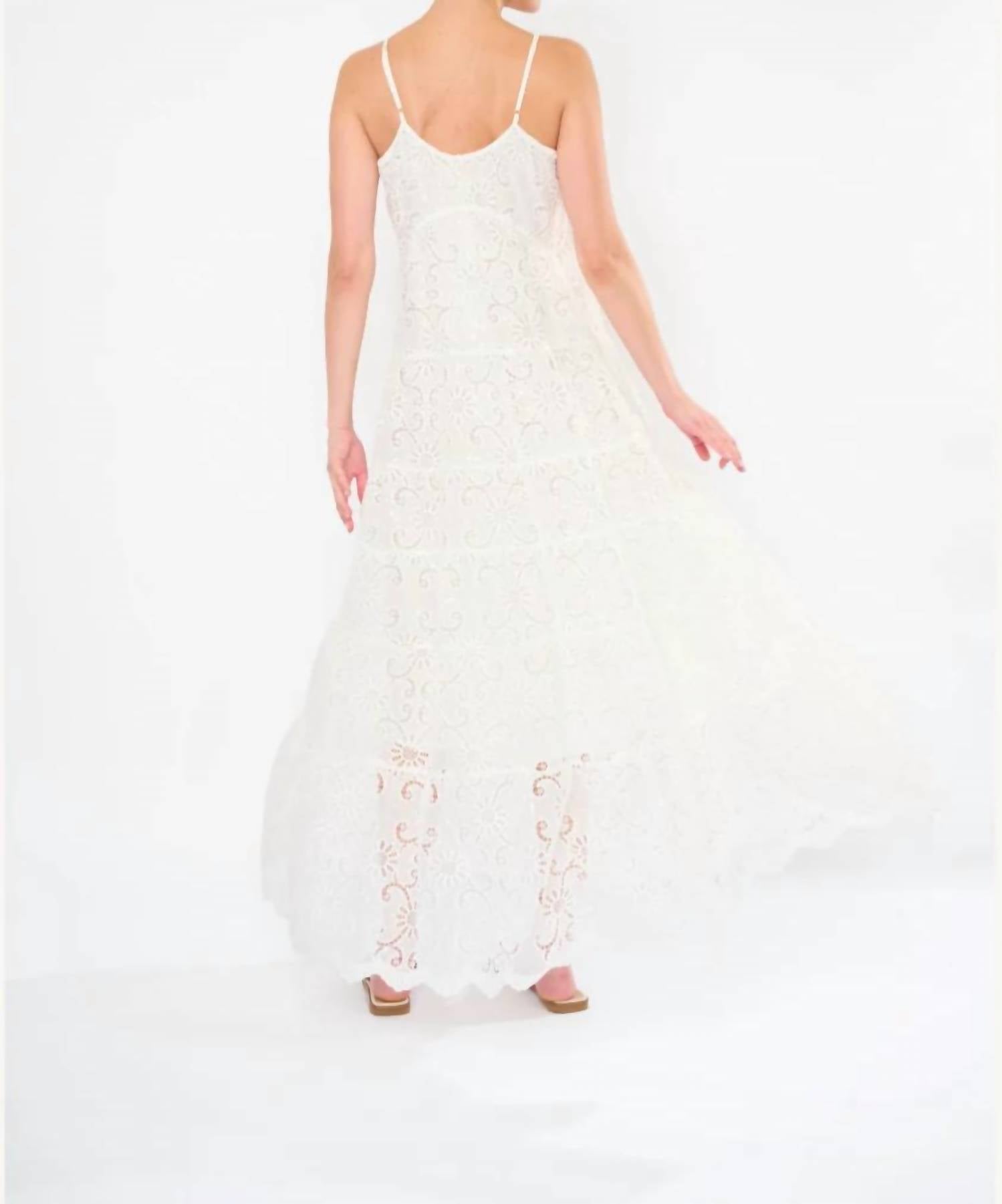 Flora Bea - DAVIE DRESS EYELET MAXI