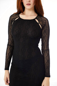 Second Skin By Rd Style - Mariposa Long Sleeve Dress