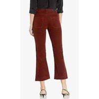 Ag Jeans - Pannelled Quinne H.Rise Pleated Crop Flare Jeans