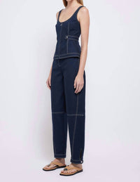 Jonathan Simkhai - Kairi Curved Leg Pants