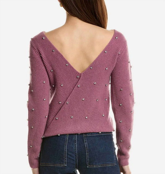 Elie Tahari - V-wrap Cashmere Sweater