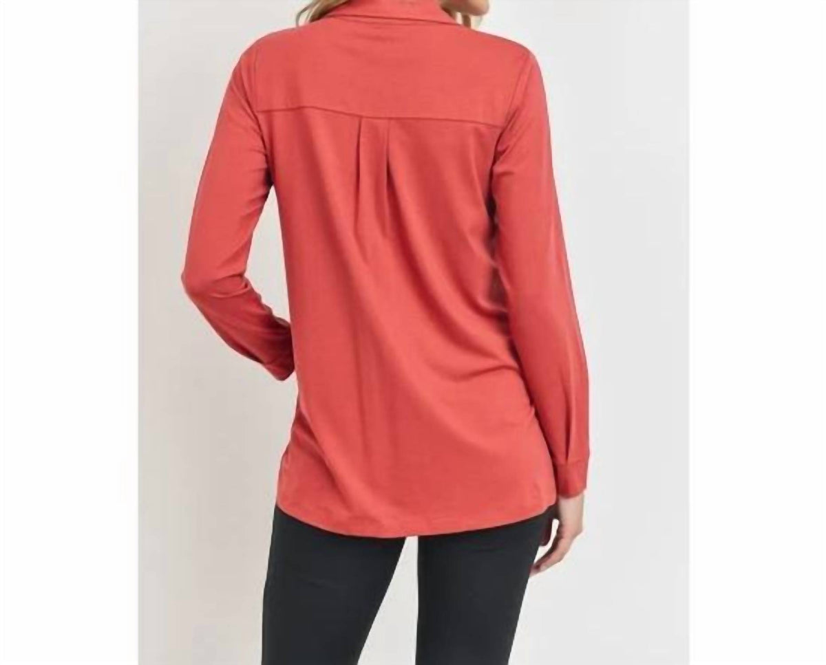 Hello Miz - Button Up Blouse