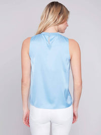 Charlie B - Sleeveless Satin Top