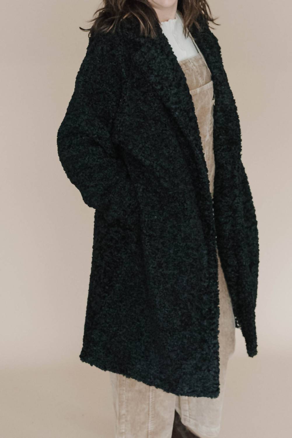 Easel - Turning Heads Teddy Coat