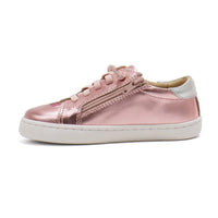 Oldsoles - Girl's Hearty Runner Leather Lace Up Sneakers