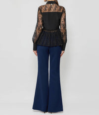 Solgo Atelier - Jessica Flare Crepe Pants