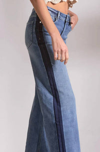 Elan - Gigi Slim Wide Leg Jeans