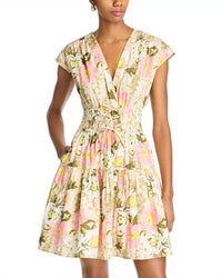 Derek Lam 10 Crosby - Tora V-neck Mini Dress