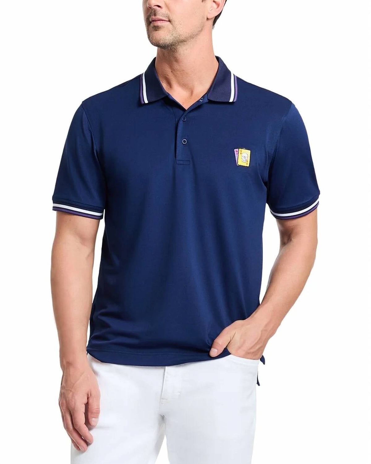 Robert Graham - Poker Night Short Sleeve Knit Polo