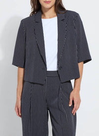 Lysse - Clarette cropped short sleeve blazer