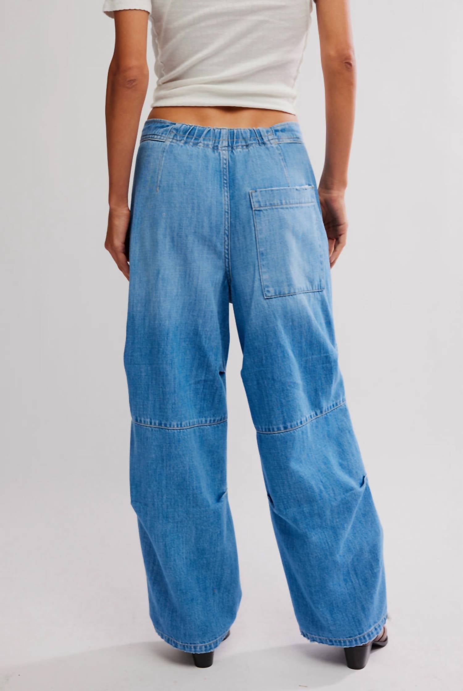 Free People - Logan Cincheg Cargo Jeans